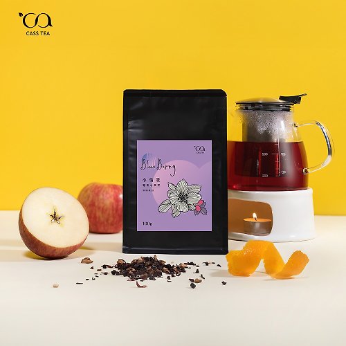 CASS Lifestyle ( samova 歐洲時尚茶飲 ) 【User Bag 原葉散茶】CASS TEA 小情歌 無咖啡因莓果水果茶 100g