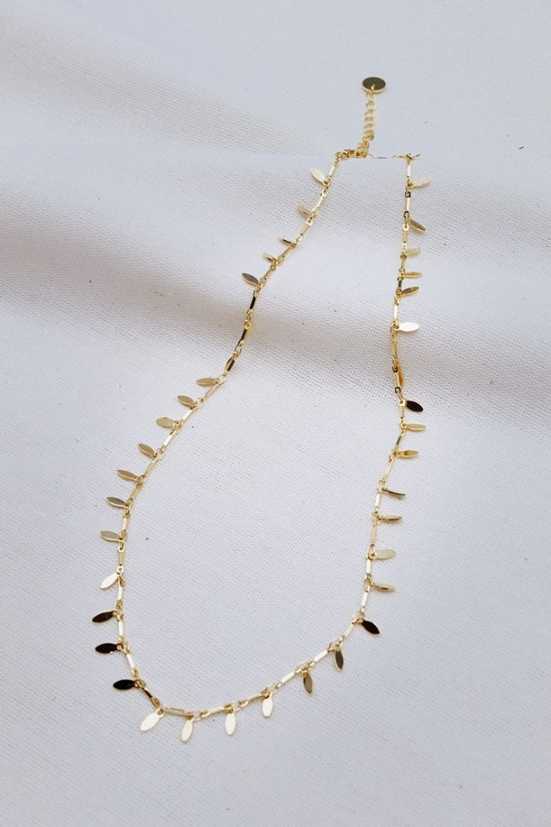 Song Peeb Necklace - 項鍊 - 其他材質 金色