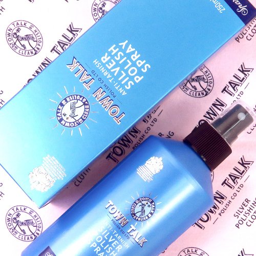 ART64六四設計銀飾 Town Talk 銀器潔亮噴劑 噴霧型擦銀乳 250ml 抗氧化 銀飾清潔