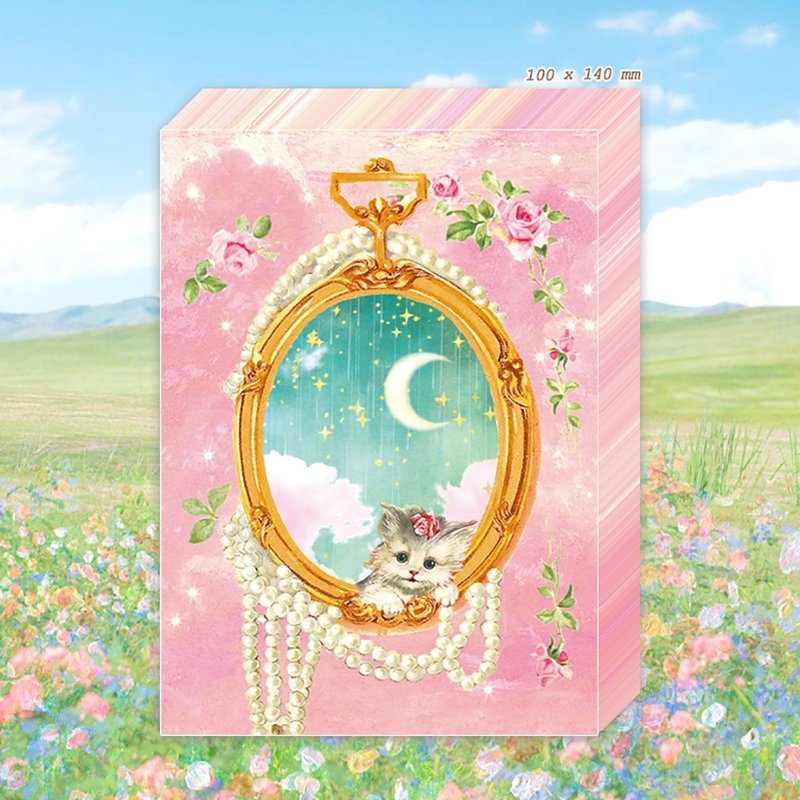 Rose moonlight big memopad - 便條紙/便利貼 - 紙 