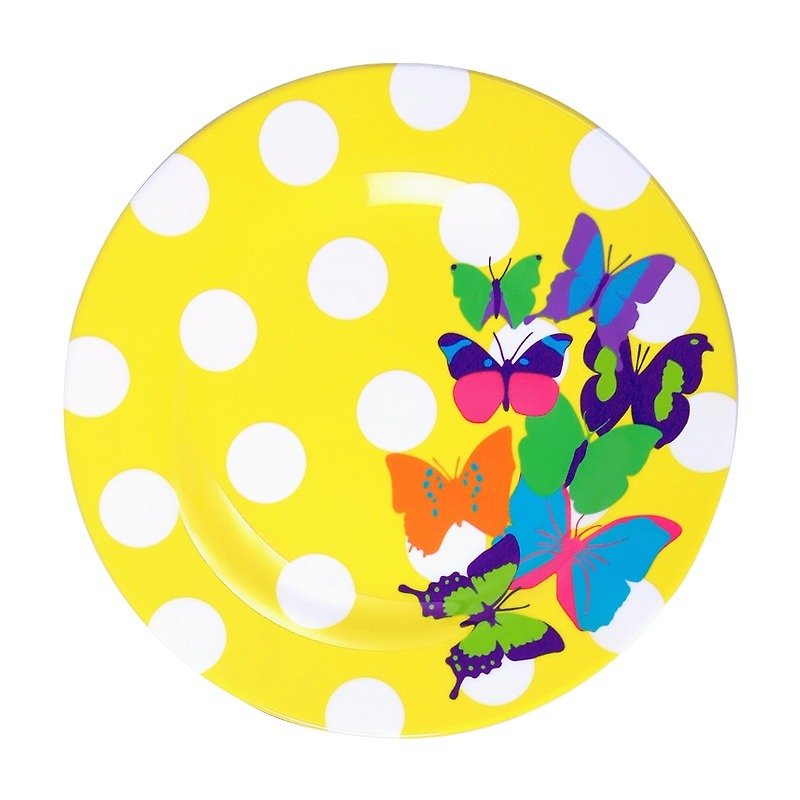 ASIAN蝴蝶-8吋盤 - 小碟/醬油碟 - 塑膠 