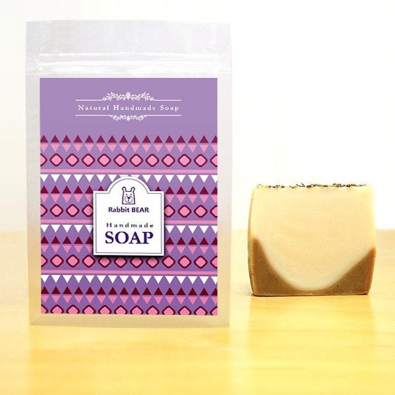Matcha Lavender cold hand soap (applicable dryness, the oily) lightweight package ★ ★ Rabbit Bear ★ - Soap - Fresh Ingredients Purple
