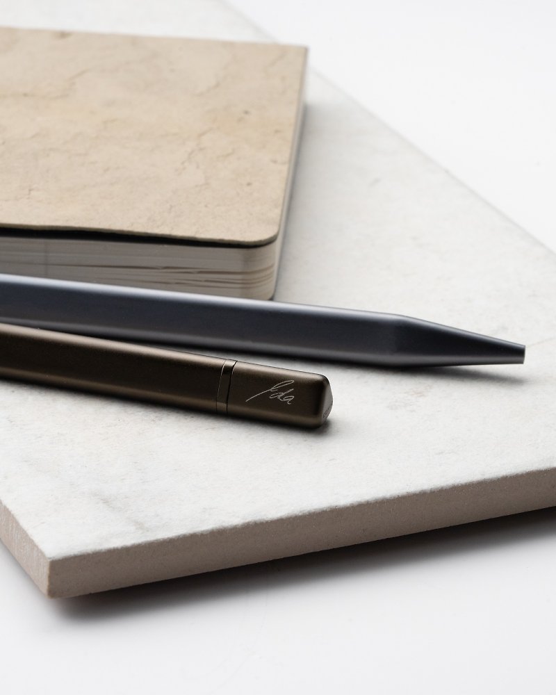 EONIQ個性化金屬筆-時尚 低調 優質金屬筆 - 客製化禮物 免費刻字 - 其他書寫用具 - 其他金屬 銀色