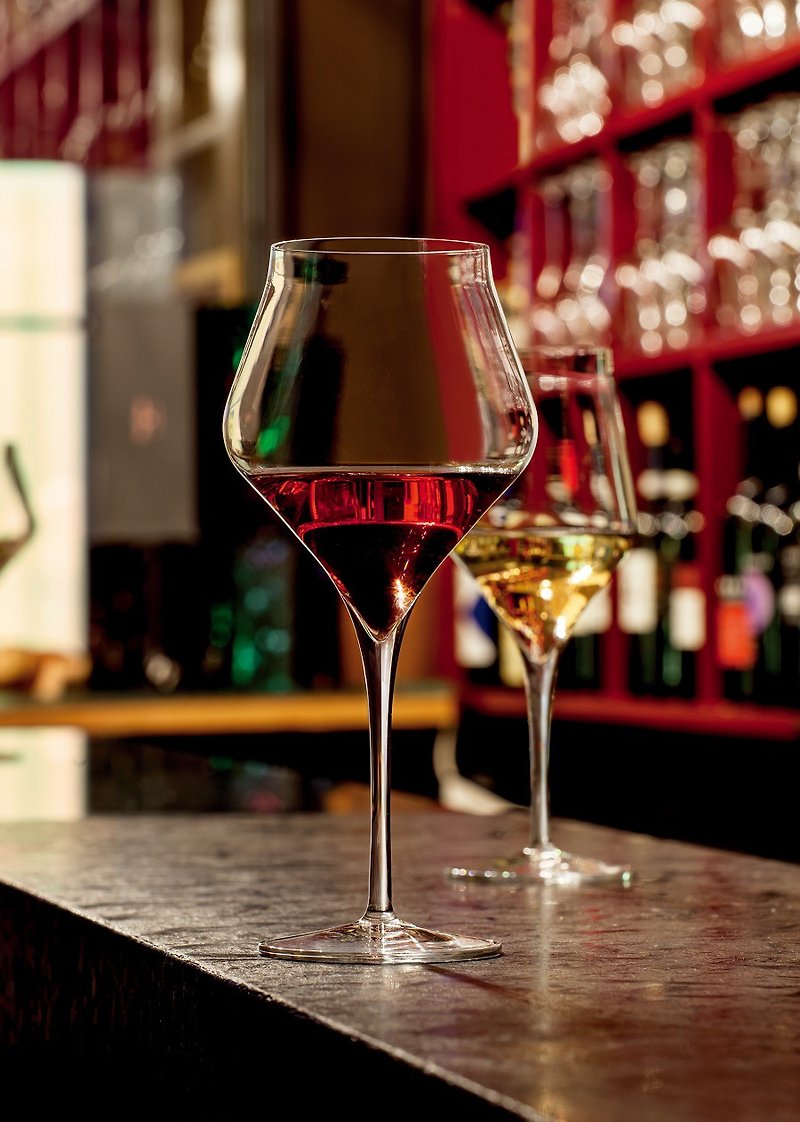 義大利 Luigi Bormioli頂級勃根地酒杯650ml - 酒杯/酒器 - 玻璃 白色