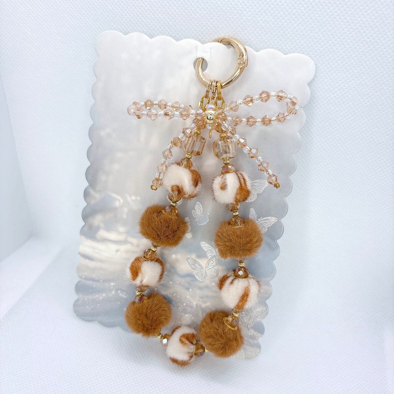 Rom828串珠手機鍊-1131 - 吊飾/掛飾 - 其他材質 