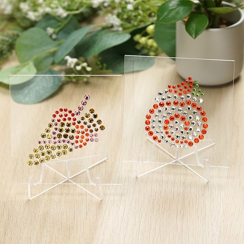 Rhinestone Craft roll egg cake / class halberd rhinestone decoration DIY material package - อื่นๆ - วัสดุอื่นๆ สีกากี