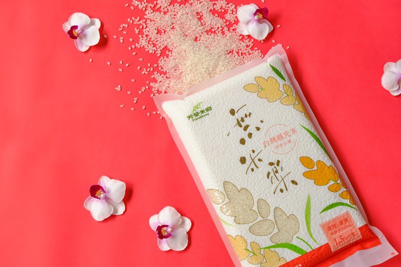 無米樂【 鴨稻台灣越光米1.5KG 】 - 米/五穀雜糧 - 其他材質 紅色