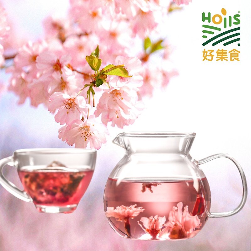 Hanasen Xingfu Sakura Bud Beauty Tea 6 pieces/box [Hoiis Haoji Food] - Tea - Other Materials Green