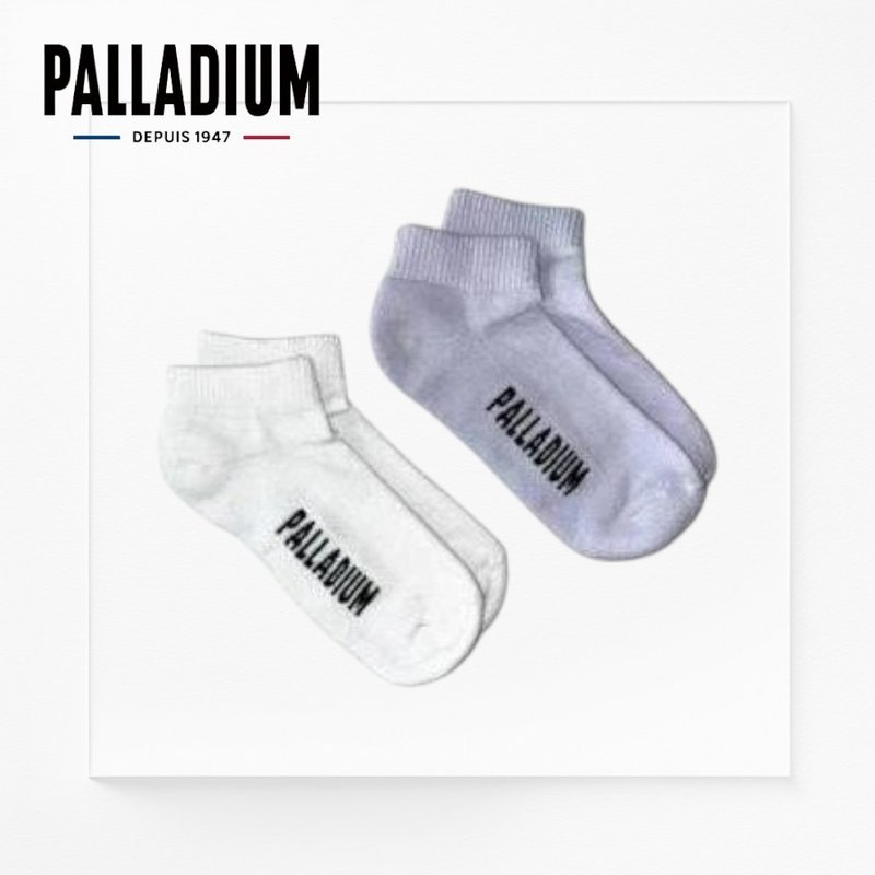 PALLADIUM LOGO短襪二入包裝 男女可穿 SX7383 - 襪子 - 棉．麻 