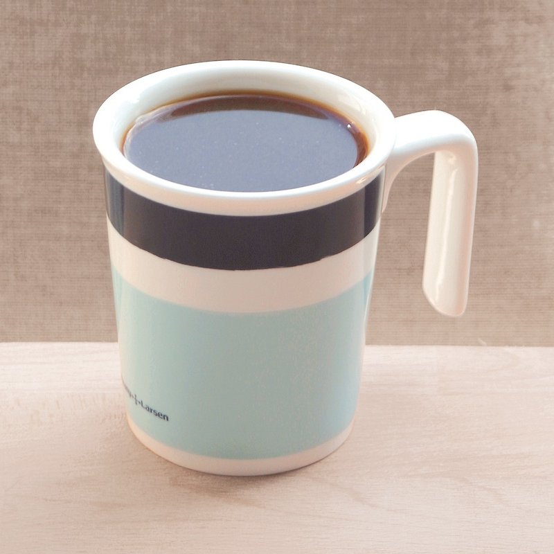小海軍親親馬克杯  -P+L設計杯無蓋(台灣製可微波烤箱SGS檢驗) - 咖啡杯/馬克杯 - 瓷 藍色
