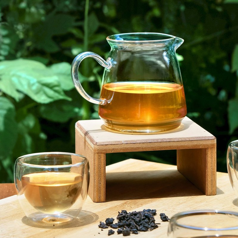 經典款圓柱形茶海(400ml) - 茶壺/茶杯/茶具 - 玻璃 透明