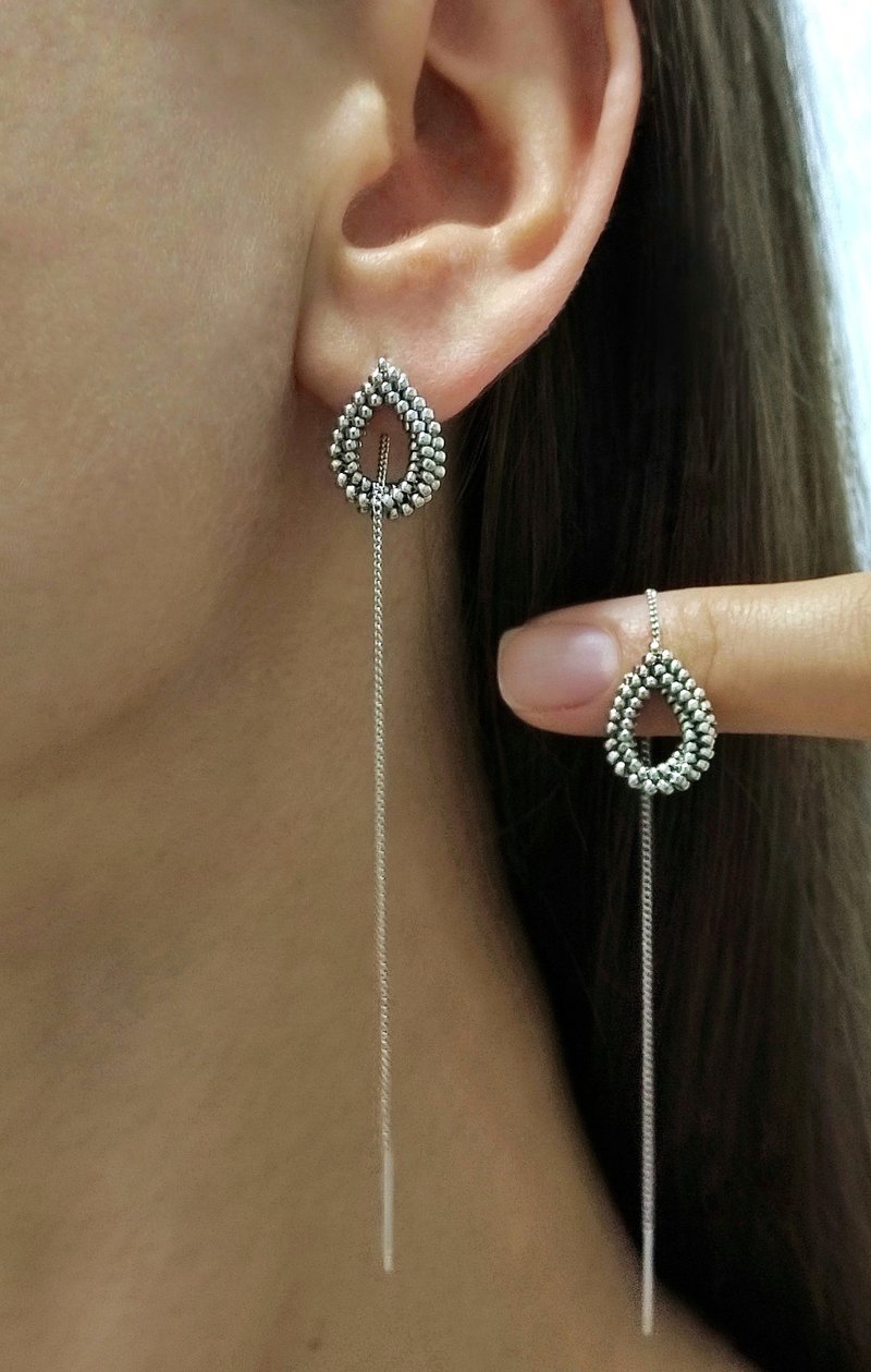 PDF tutorial bead Drop earrings | Beading pattern - 其他數位設計 - 其他材質 