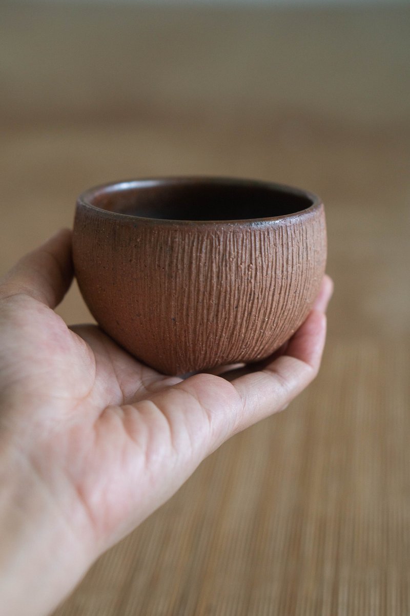 椰子造型小碗 | 小杯子 - 碗 - 陶 咖啡色