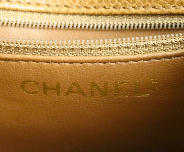 Good Chanel Caviar Skin Waist Bag Brown Body Bag (01370) - Shop
