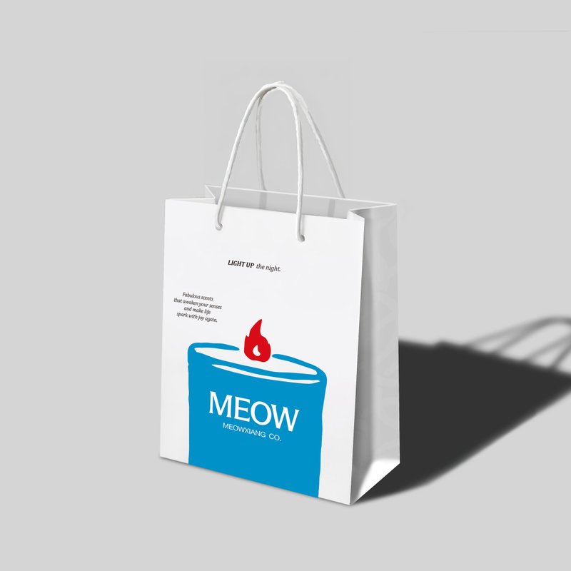 MEOWXIANG 繆香 品牌提袋/ 請勿單獨下單 - 其他 - 紙 白色