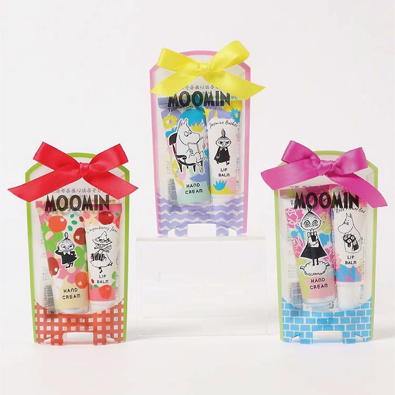 [MOOMIN Japan Genuine] Personal Care Set--Lip Balm--Hand Cream - Fragrances - Other Materials 