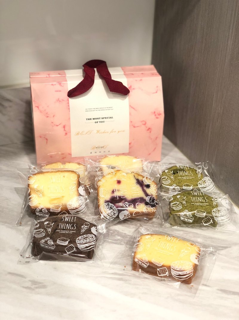 [New Year’s Day Gift Box] Pound Cake Blueberry Pound Cake Lemon Pound Cake Chocolate Pound Cake Egg - Snacks - Fresh Ingredients 