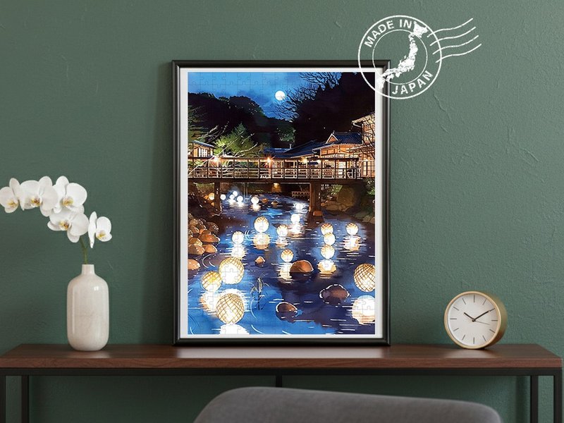 日本手工製拼圖・黑川溫泉、熊本・日本風景・送禮、擺設、裝飾 - 壁貼/牆壁裝飾 - 紙 