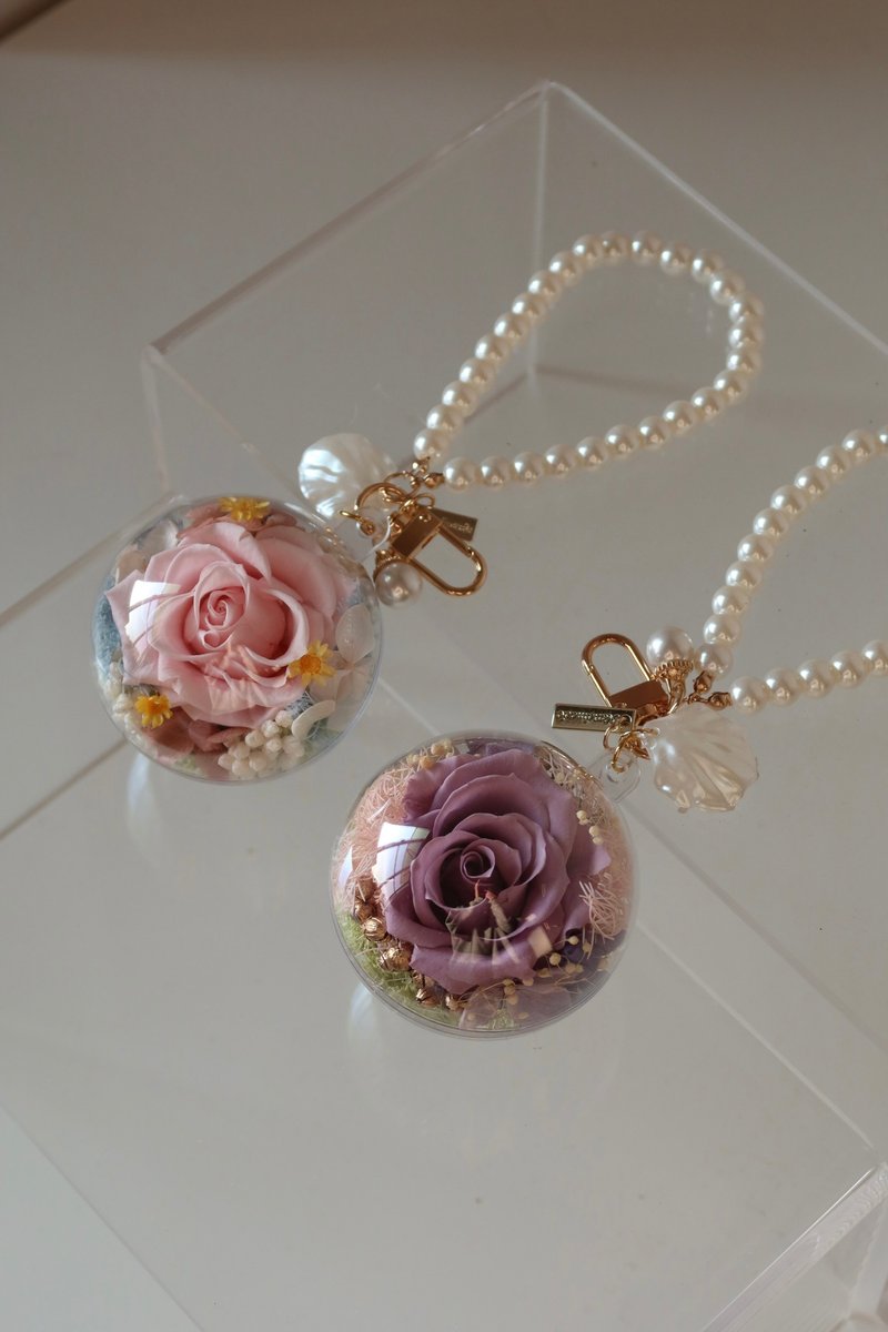 Preserved Flower Planet Pendant Wedding Favor - Dried Flowers & Bouquets - Plants & Flowers 