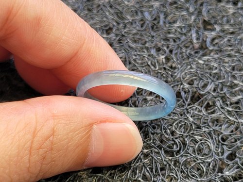 Natural】Guatemalan Exquisite Semi-Transparent Blue Sharp
