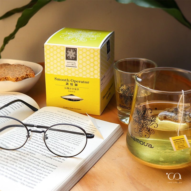 [Space Triangular Tea Bag] Caffeine-free Chamomile Tea Flirter | 10 pieces - ชา - พืช/ดอกไม้ สีเหลือง