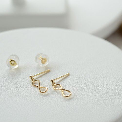 JEWELRY and PEARL FUKUDA 18K金 環形耳環 日本製造 耳環