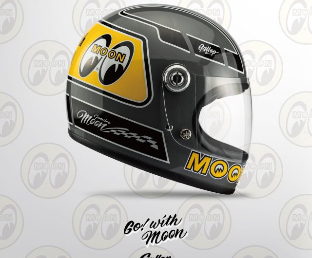 Made in Taiwan MOONEYES x GALLOPジョイントフルフェイス