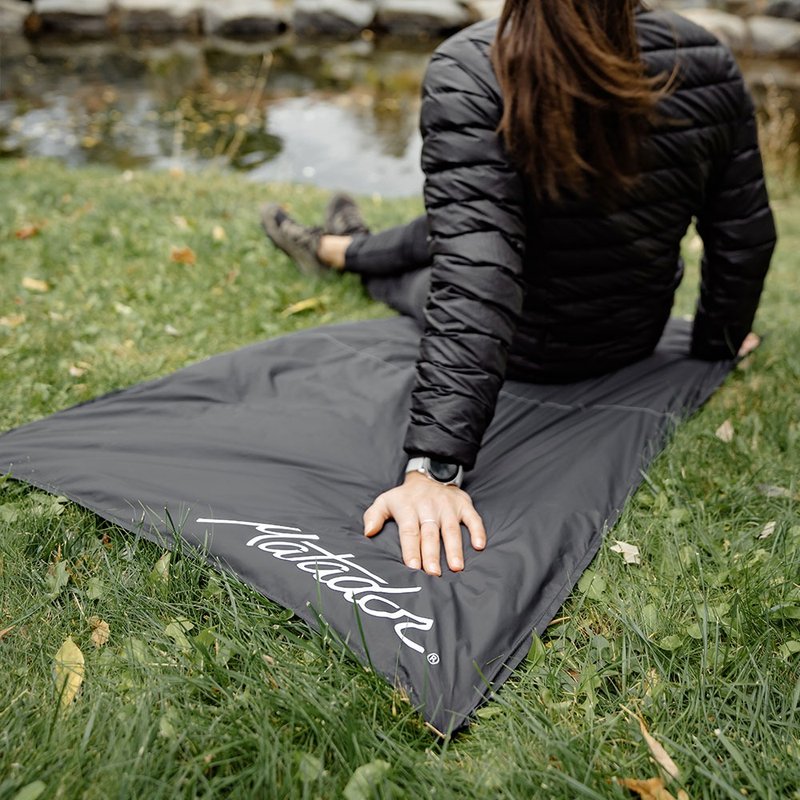 Matador Pocket Blanket mini 3.0 戶外迷你口袋型野餐墊 1-2人用 - 野餐墊 - 尼龍 黑色