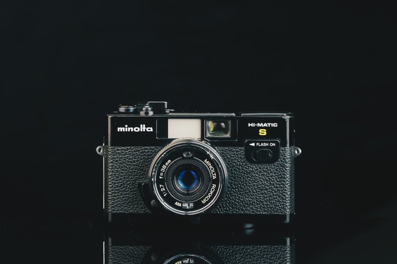 MINOLTA HI-MATIC S #282 #135底片相機 - 相機/拍立得/底片相機 - 其他金屬 黑色