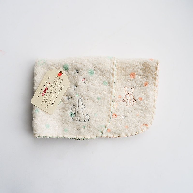 【kontex】Japanese Organic Cotton Mule Series Small Handkerchief - อื่นๆ - ผ้าฝ้าย/ผ้าลินิน หลากหลายสี