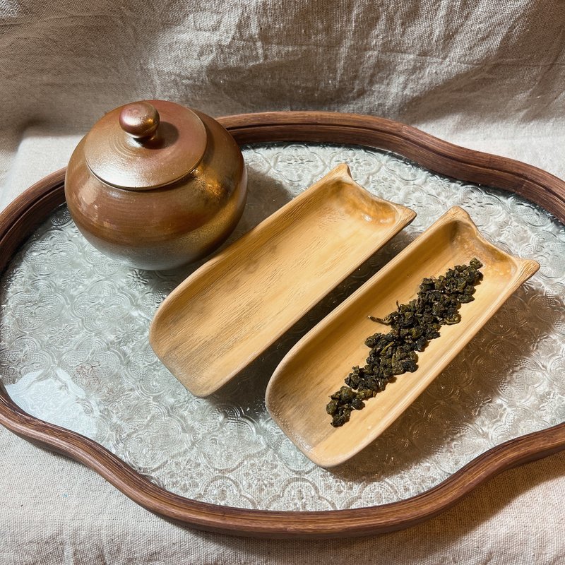 純手工竹茶則 / 小平凡手作 - 茶壺/茶杯/茶具 - 陶 