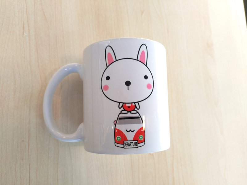 Dreamcatcher_Bunny Mug - แก้วมัค/แก้วกาแฟ - เครื่องลายคราม 