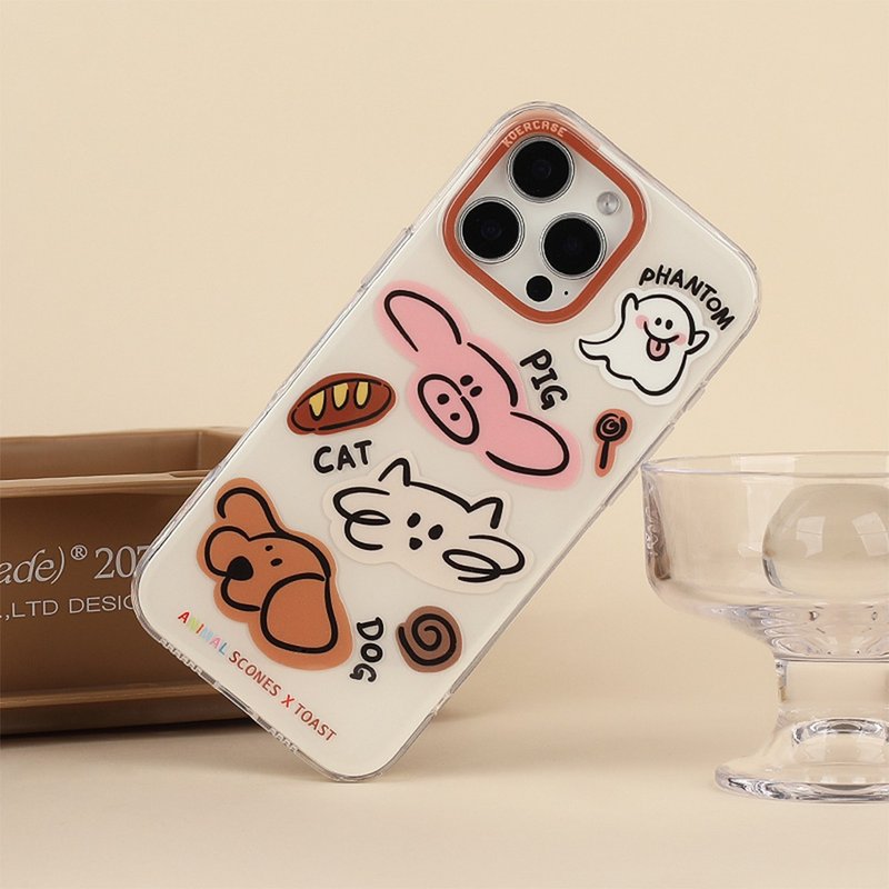 豬朋狗友 小幽靈  iPhone 手機殼 - 手機殼/手機套 - 其他材質 