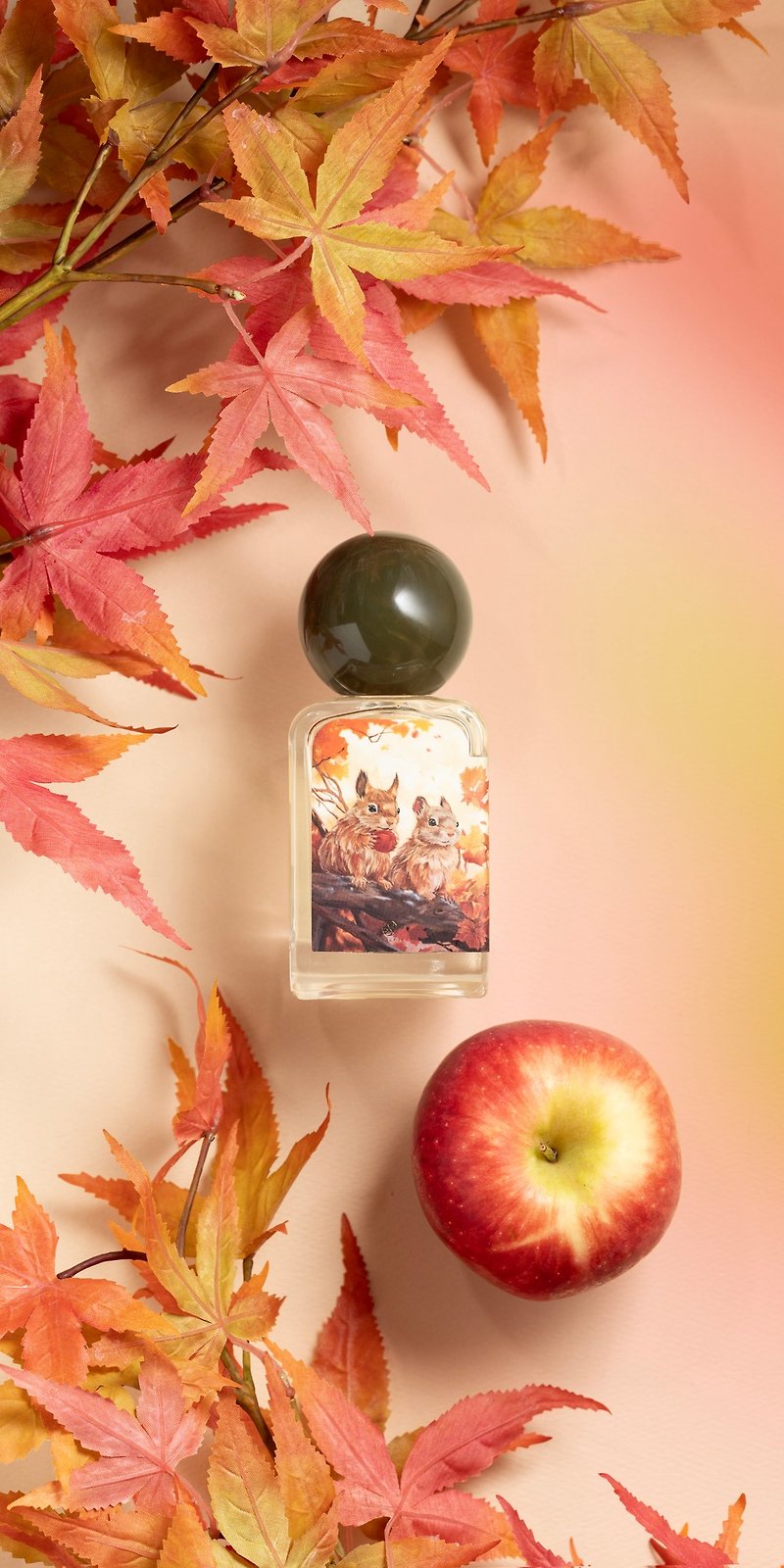 Time Series Perfume Falling Maple Apple-Autumnal Equinox EDP 100ML - Perfumes & Balms - Glass Orange