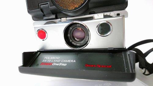 1978 Polaroid SX-70 land camera sonar OneStep Sears Special
