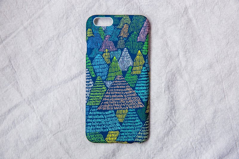 Forest forest / hard shell / phone shell iphone, HTC, Samsung, Sony, Zenfone, Oppo, millet - Phone Cases - Plastic Multicolor