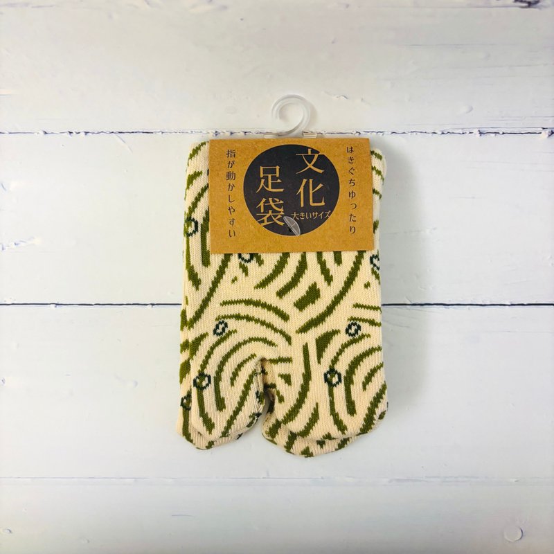 足袋襪 兩趾襪(烏龍麵) 日本文化足袋 短襪(大) 情人節禮物 送禮 - 襪子 - 棉．麻 