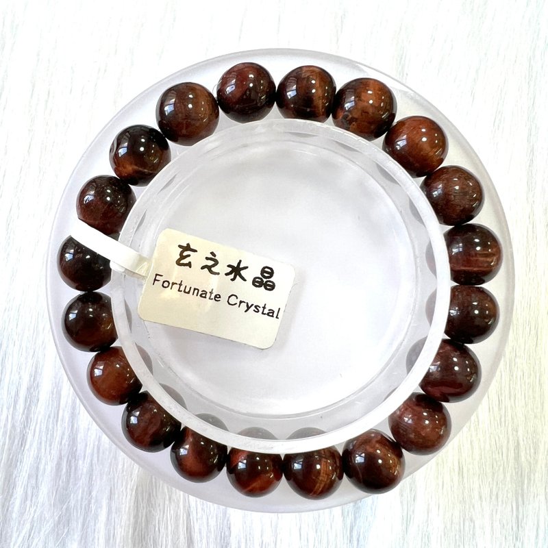 紅虎眼手串 | 水晶 | 水晶手串 | 水晶手鏈 | 水晶手鍊 - 手鍊/手環 - 水晶 紅色