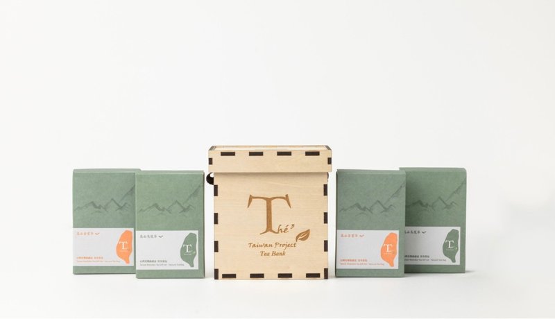 台灣茗饗茶-TEA BANK隨行盒 - 茶葉/茶包 - 其他材質 