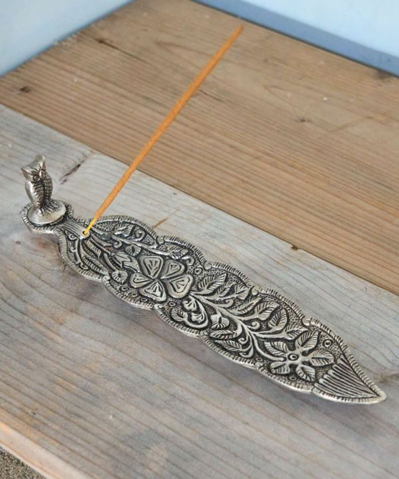 Owl Incense Holder - 擺飾/家飾品 - 其他材質 