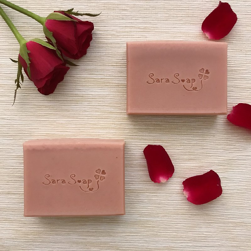 就是愛玫瑰 I 保濕款 I 乾性 / 中性肌 - 肥皂/手工皂 - 其他材質 粉紅色