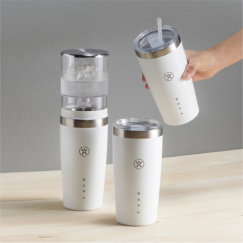 Beanplus My Dutch CT500 冰滴不鏽鋼保溫杯組 - 咖啡壺/咖啡周邊 - 塑膠 白色