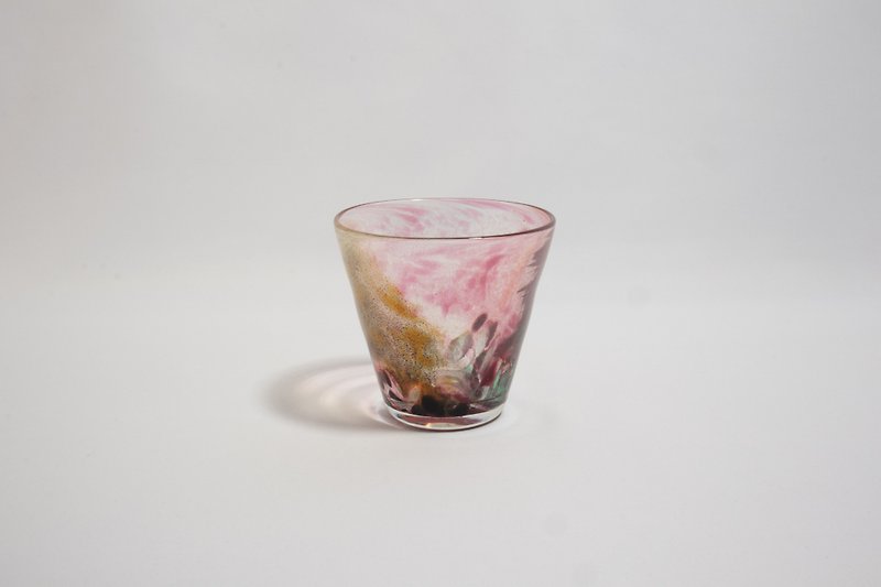 パステルウォーターカップ-新竹手作りガラス - グラス・コップ - ガラス ピンク