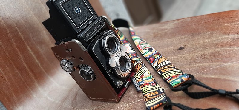 AMINS SHINY WORLD original handmade custom ethnic style camera strap 2.0 - ขาตั้งกล้อง - ผ้าฝ้าย/ผ้าลินิน หลากหลายสี