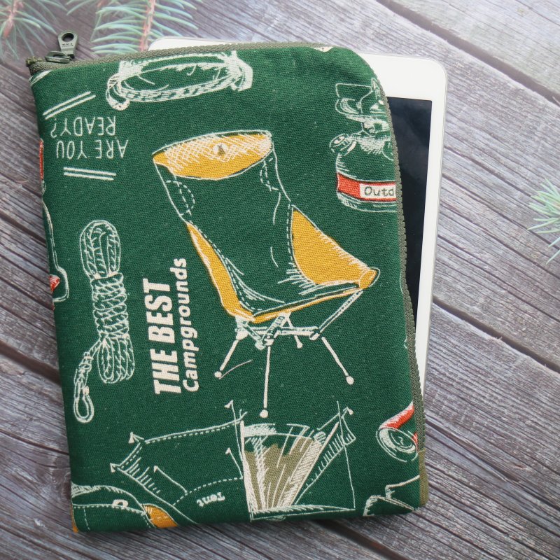 6 吋 閱讀器保護套 電子書保護套 電子書收納包 - 電腦袋 - 棉．麻 