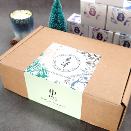 IWI 【送禮推薦】IWI 色澤鋼筆墨水- 二十四節氣系列(6入組)