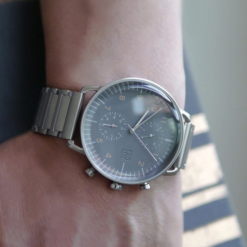REFINE 7148 watch - Gray - Men's & Unisex Watches - Stainless Steel Gray