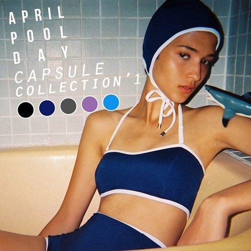 Aprilpoolday★Capsule Original 水着＋キャップ付き クラシック APRILPOOLDAY☆日本未上陸☆CAPSULE ORIGINAL SWIMSUIT ビキニ