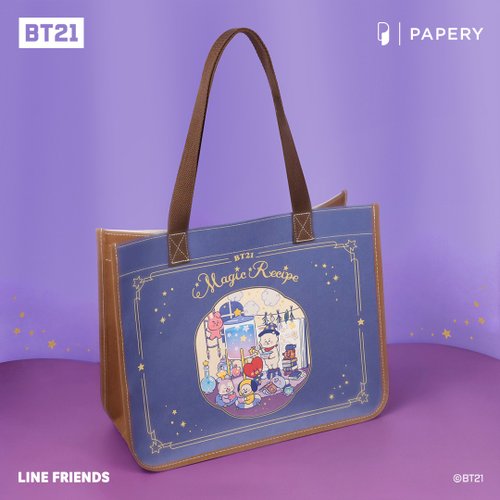 PAPERY.ART 環保方形托特包 BT21 MAGIC RECIPE EDITION