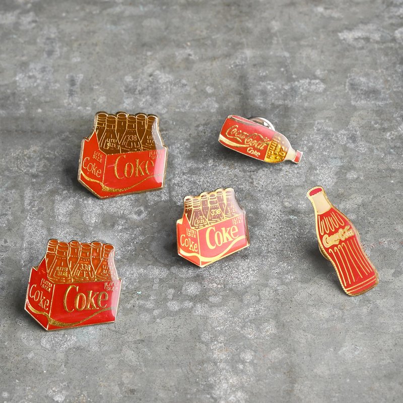 Vintage Coca-Cola Pins - Badges & Pins - Other Metals Multicolor